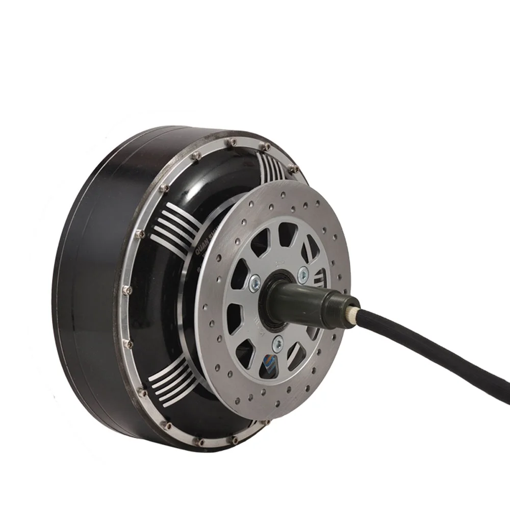 QSMOTOR 8000W 273 50H V3 72V 9 - 72V 8000W Brushless Hub Motor avaliação e preço
